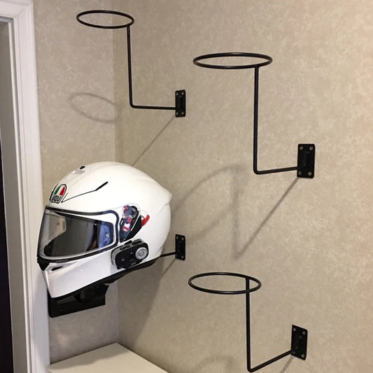 Motorcycle Helmet Holder