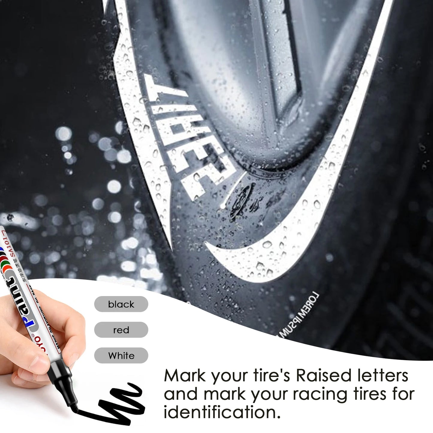 Waterproof Car Tyre Pen Marker