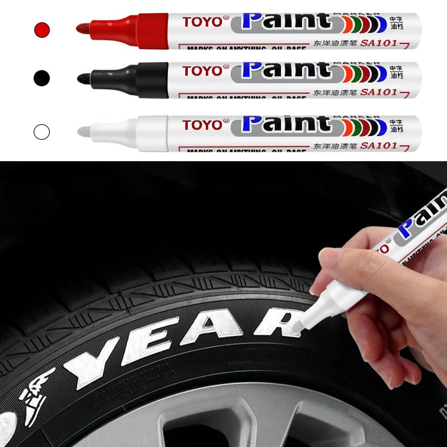 Waterproof Car Tyre Pen Marker