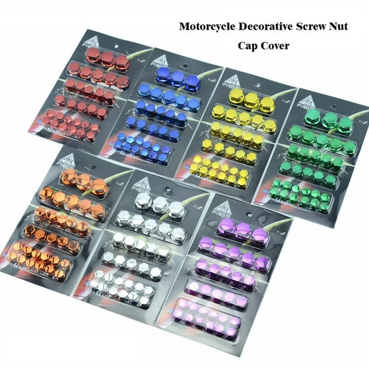 30pcs/set Motorcycle Screw Decoration Cover