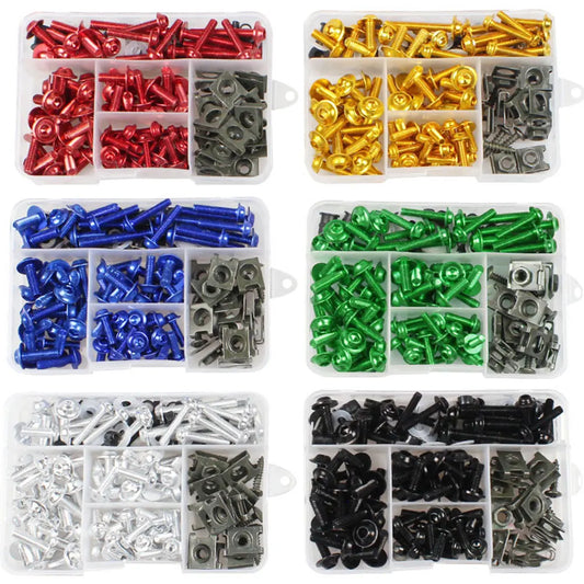 177pcs/box Multicolors Aluminum