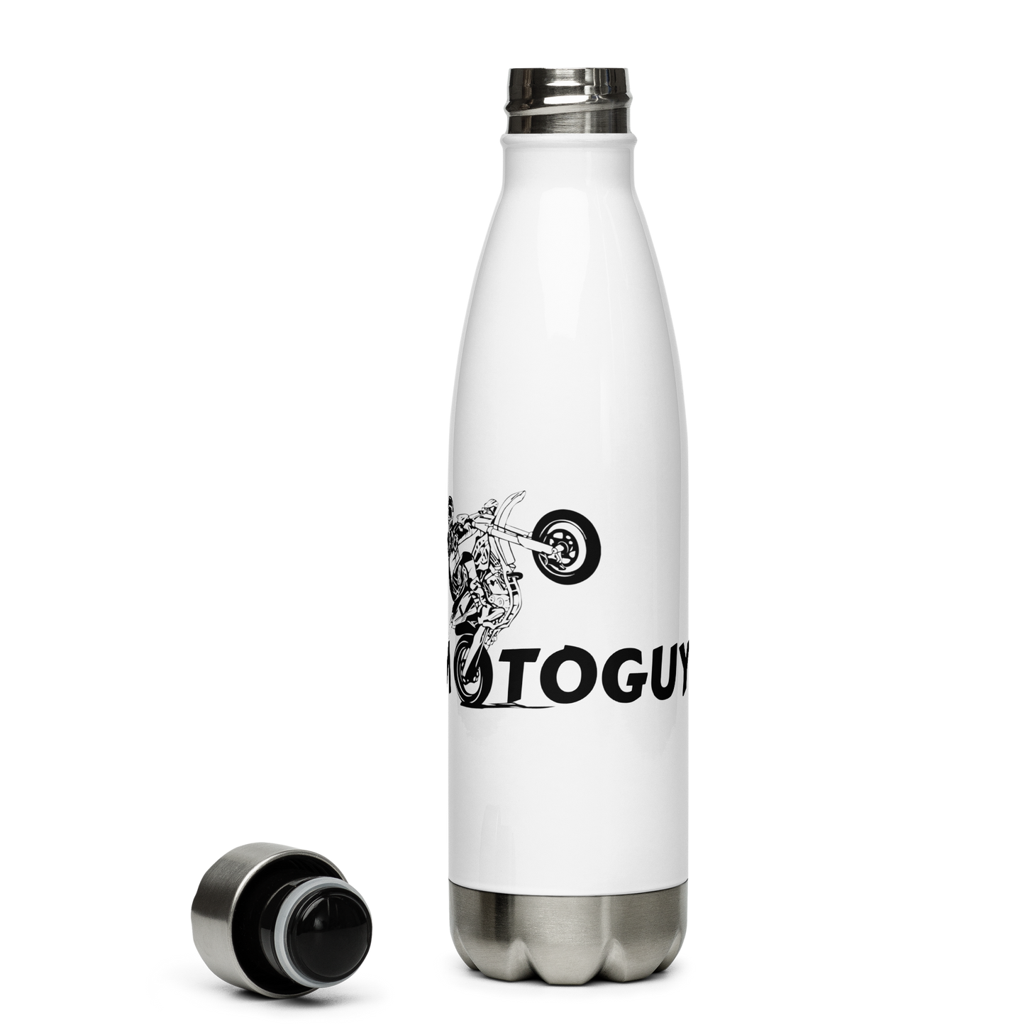 Motoguys stainless steel water bottle