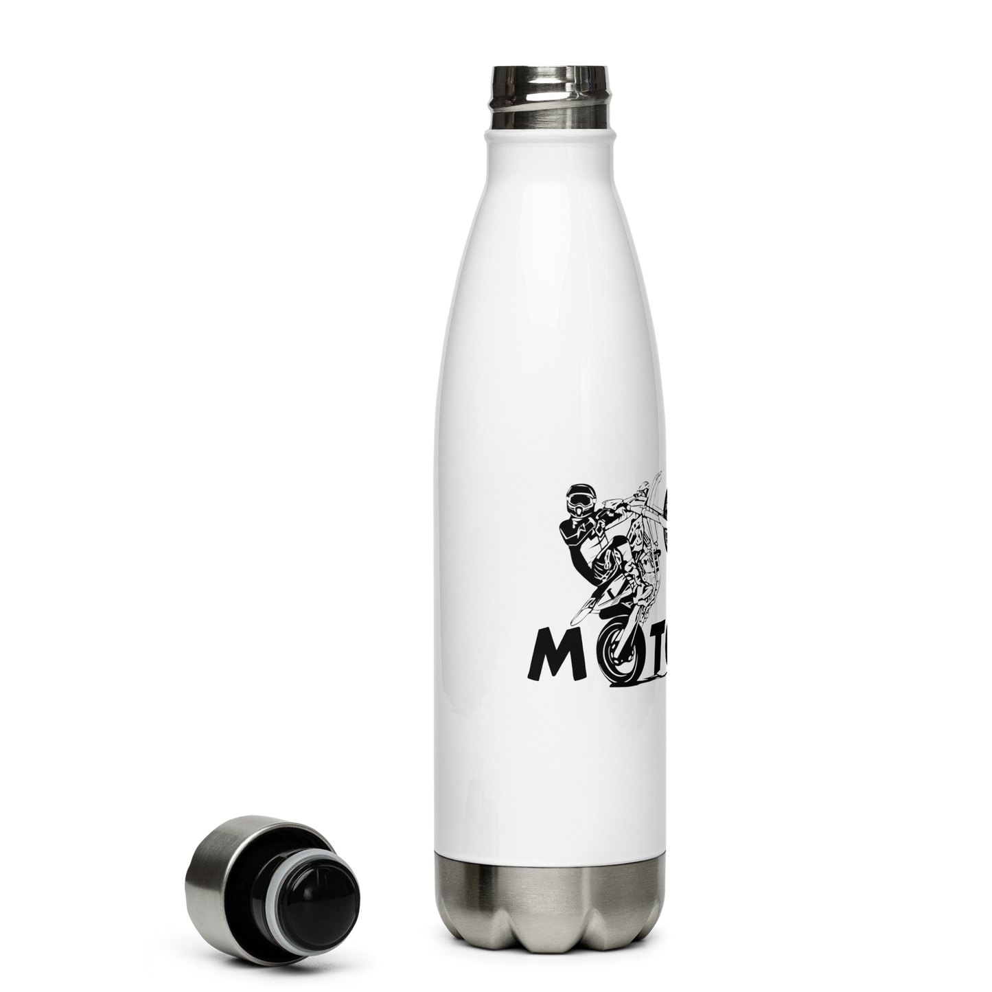 Motoguys stainless steel water bottle